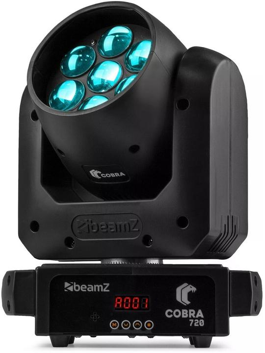 Image du produit BeamZ Tête mobile COBRA 712 (20 W, LED)