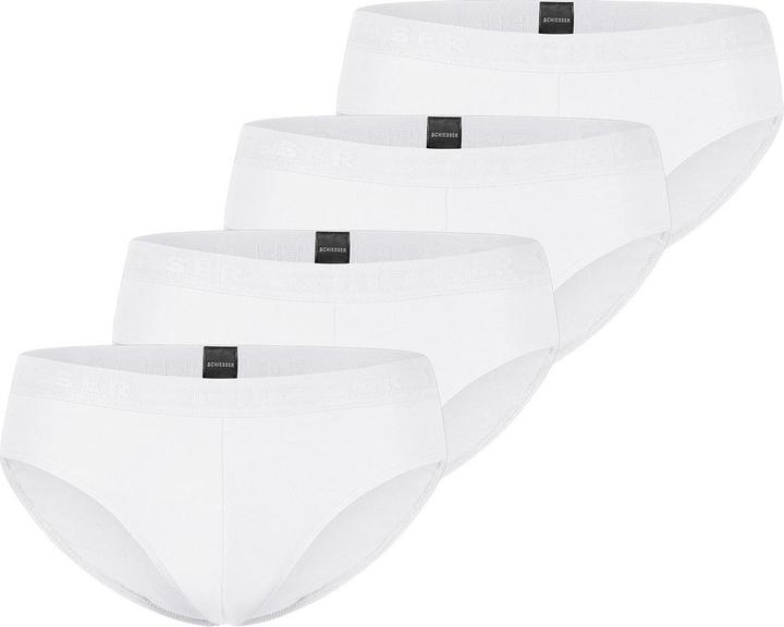 Immagine prodotto Schiesser Confezione da 4 slip / mutande per ragazzi in cotone organico 95/5 (164, confezione da 4)
