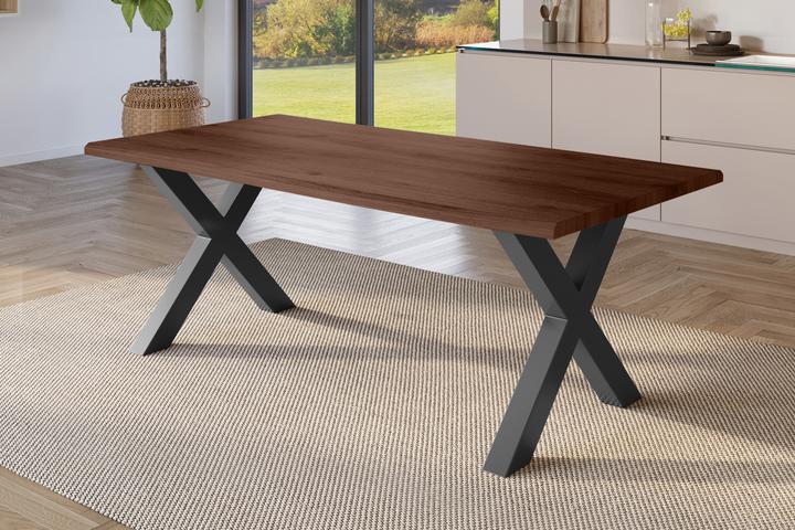 Image du produit SAM JULIUS Baumkante massiv Mdf (200 x 100 x 77 cm)