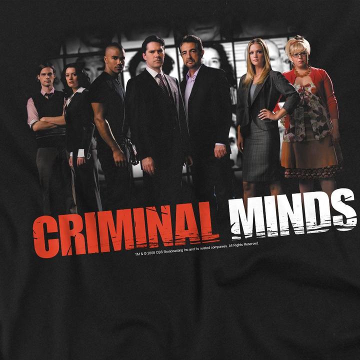 Immagine prodotto Criminal Minds The Brain Trust Maglietta Uomo (XXL)