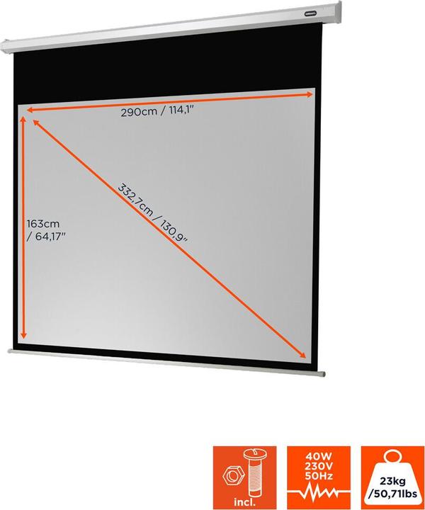 Actual product image Celexon Motor Economy, Canvas, 16:9 (135.43", 16:9)