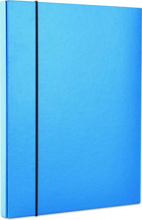Office Products Bouteille avec caoutchouc, PP, A4/40, bleu (A4, 1 x)