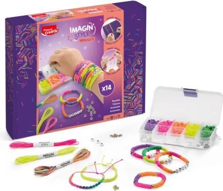 Actual product image Maped Creative jewellery set IMAGIN'STYLE bracelets NEON Set for creating 14 bracelets, for the Technike