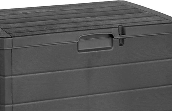 Produktbild Mojawo Auflagenbox Kissenbox Sitzbank Kunststoff Anthrazit 170L
