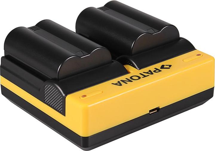 Immagine prodotto Patona Caricabatterie doppio per Konica Minolta Nikon EN-EL3 Dynax 5D 7D Nikon EN-EL3 Minolta incl.