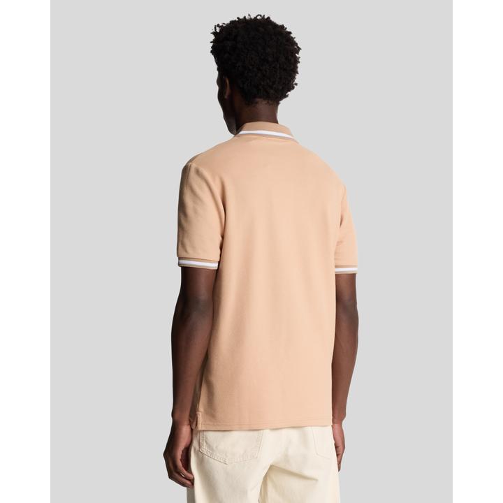 Actual product image Lyle and Scott Polo with multiple trims (XXL)