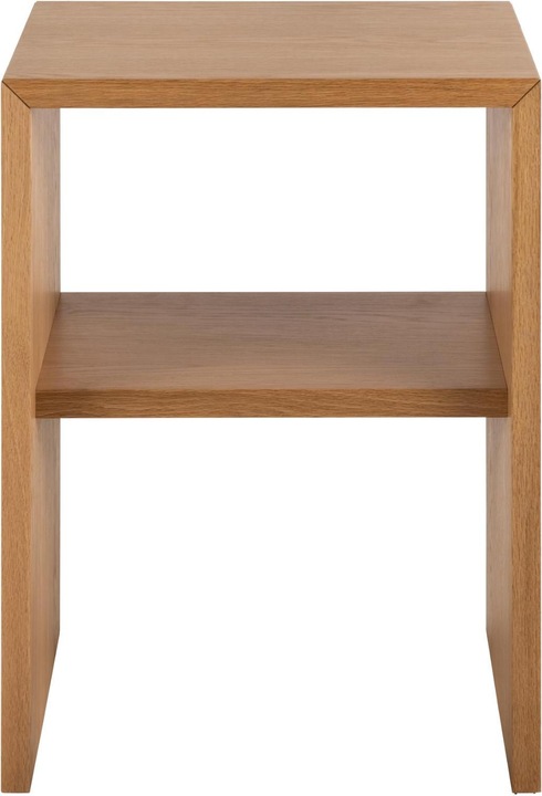 Productafbeelding AC Design Arlon Nachttisch Eiche PU-lackiertes Furnier (45 x 35 x 60 cm)