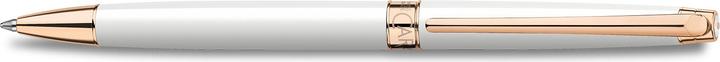 Image du produit Caran d'Ache Stylo à bille Léman Slim (Blanc, Or, 1x)