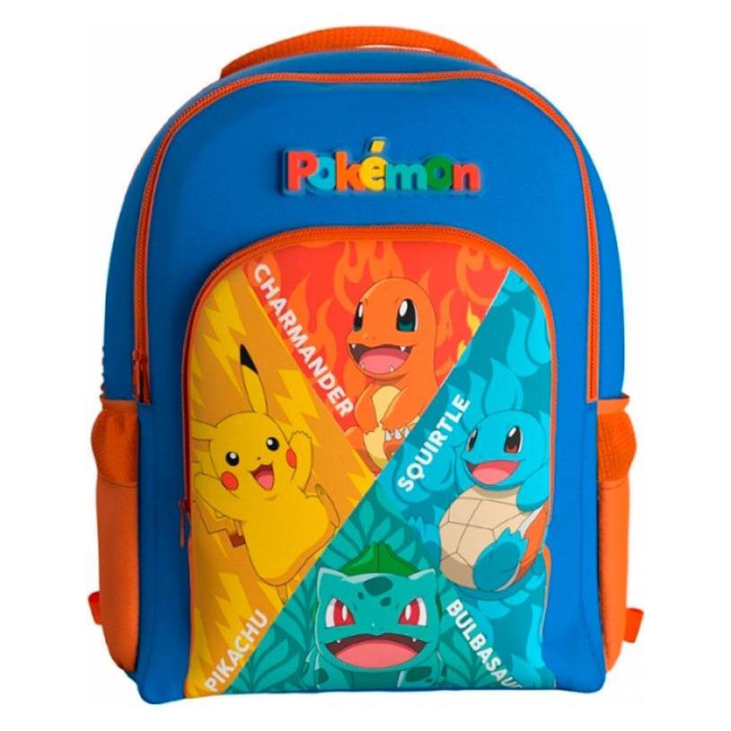 Cyp, Kindergartentasche, Pokemon Zaino Backpack Starters Adaptable 43cm, Mehrfarbig