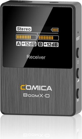 Actual product image Comica BoomX-D D1 Wireless Microphone Kit for Camera/Smartphone (Novelty)