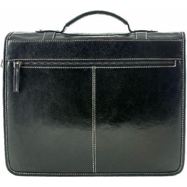 Thumbnail - Alpenleder Notebooktasche Ohio Ebenholz 15 (15", Universal), Notebooktasche, Schwarz