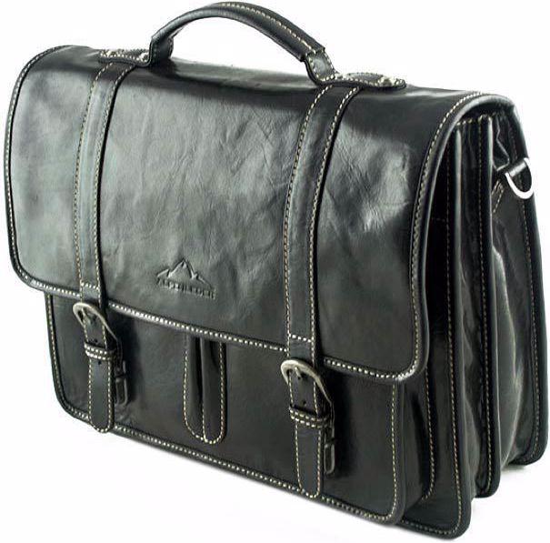 Actual product image Alpenleder Notebook Bag Ohio Ebony 15 (15", Universal)
