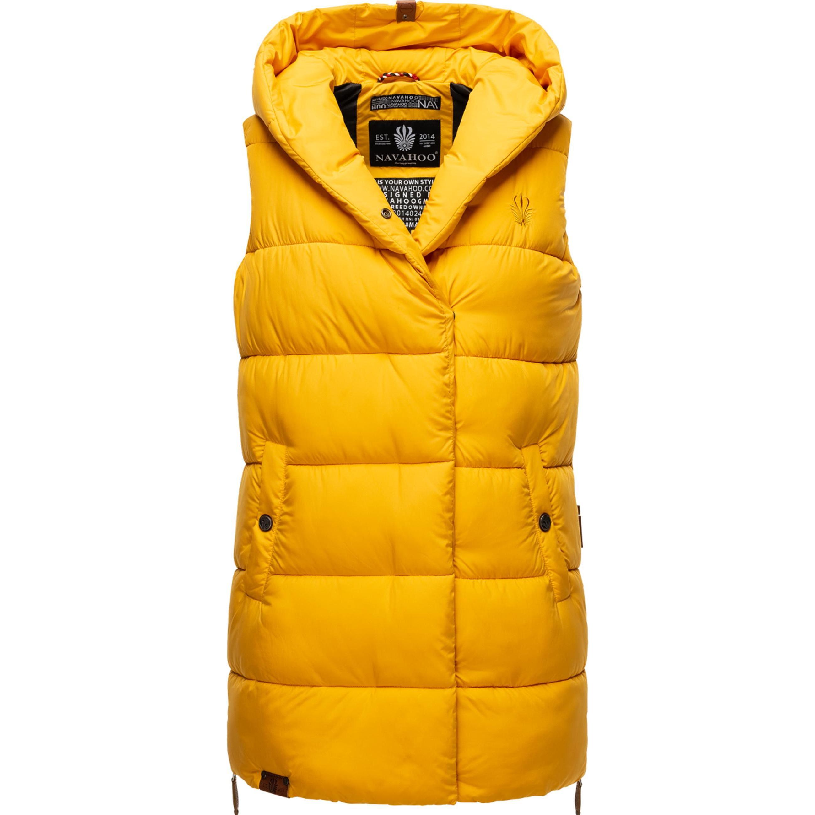 Navahoo, Damen, Weste, Madilynaa, Gelb, (XXL)
