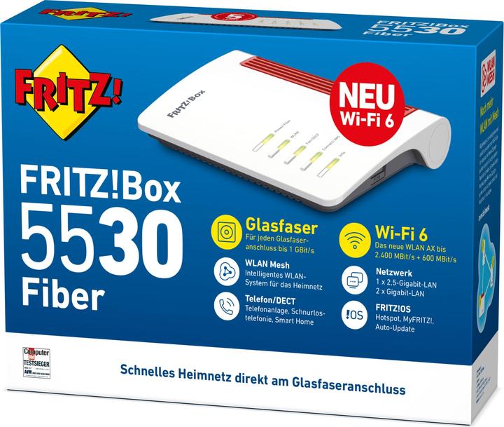 Produktbild FRITZ! Box 5530 Fiber