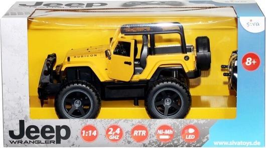 Immagine prodotto Siva JEEP WRANGLER 1:14 2.4 GHz RTR giallo (RTR pronto all'uso)