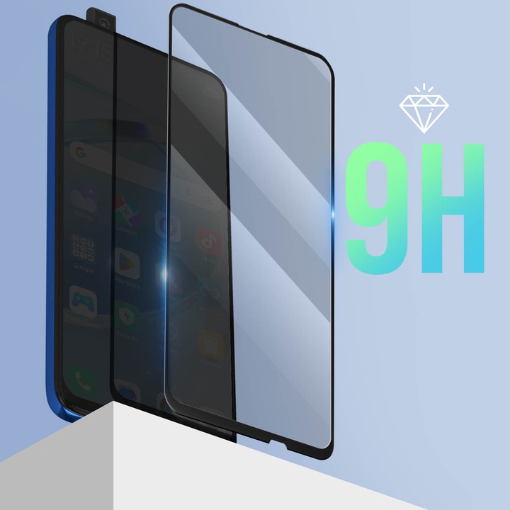 Actual product image Avizar Protective glass film 9H (1 Piece, Honor 9X)