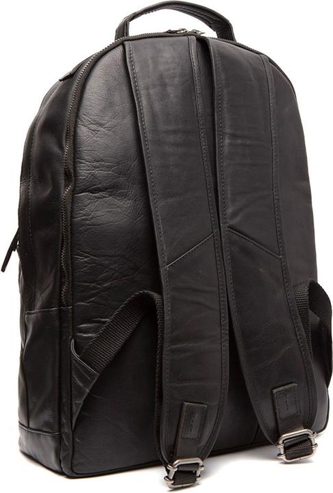 Produktbild The Vegan Cow Chesterfield Brand Leren Rugzak Zwart Calgary (21 l)