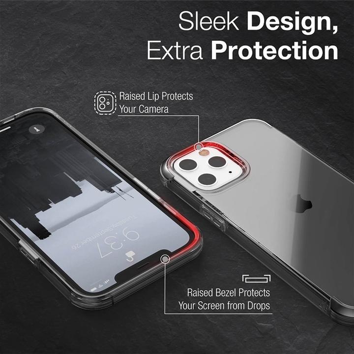 Actual product image X-Doria Raptic Air - Case for iPhone 13 Pro (Drop Tested 4m) (Blue) (Apple iPhone 13 Pro)