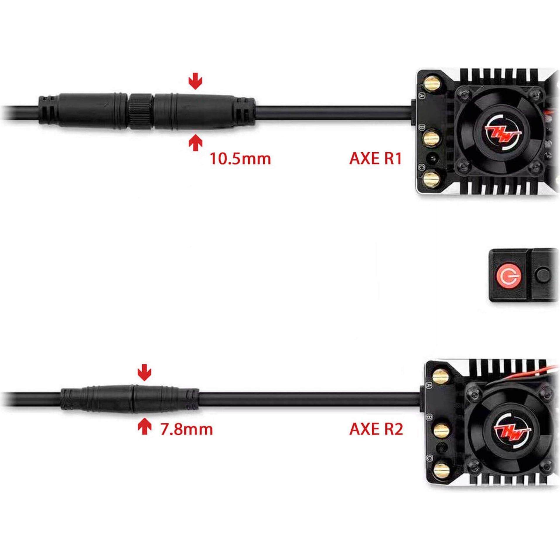 Thumbnail - Hobbywing axe sensorkabel verlängerung 300mm