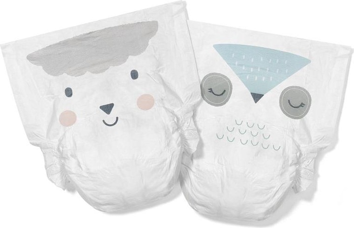 Actual product image Kit & Kin Nappies (Size 4, Pack, 34 Piece)