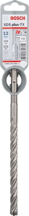Actual product image Bosch Professional Zubehör Hammer drill bit SDS-plus 7X (up to 20 millimetres)