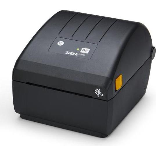 Zebra ZD230, 8 Punkte/mm (203dpi), EPLII, ZPLII, USB, schwarz (203 dpi), Etikettendrucker, Schwarz
