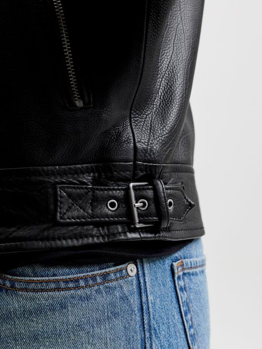 Actual product image Jack & Jones Lederjacke Lederjacke (M)