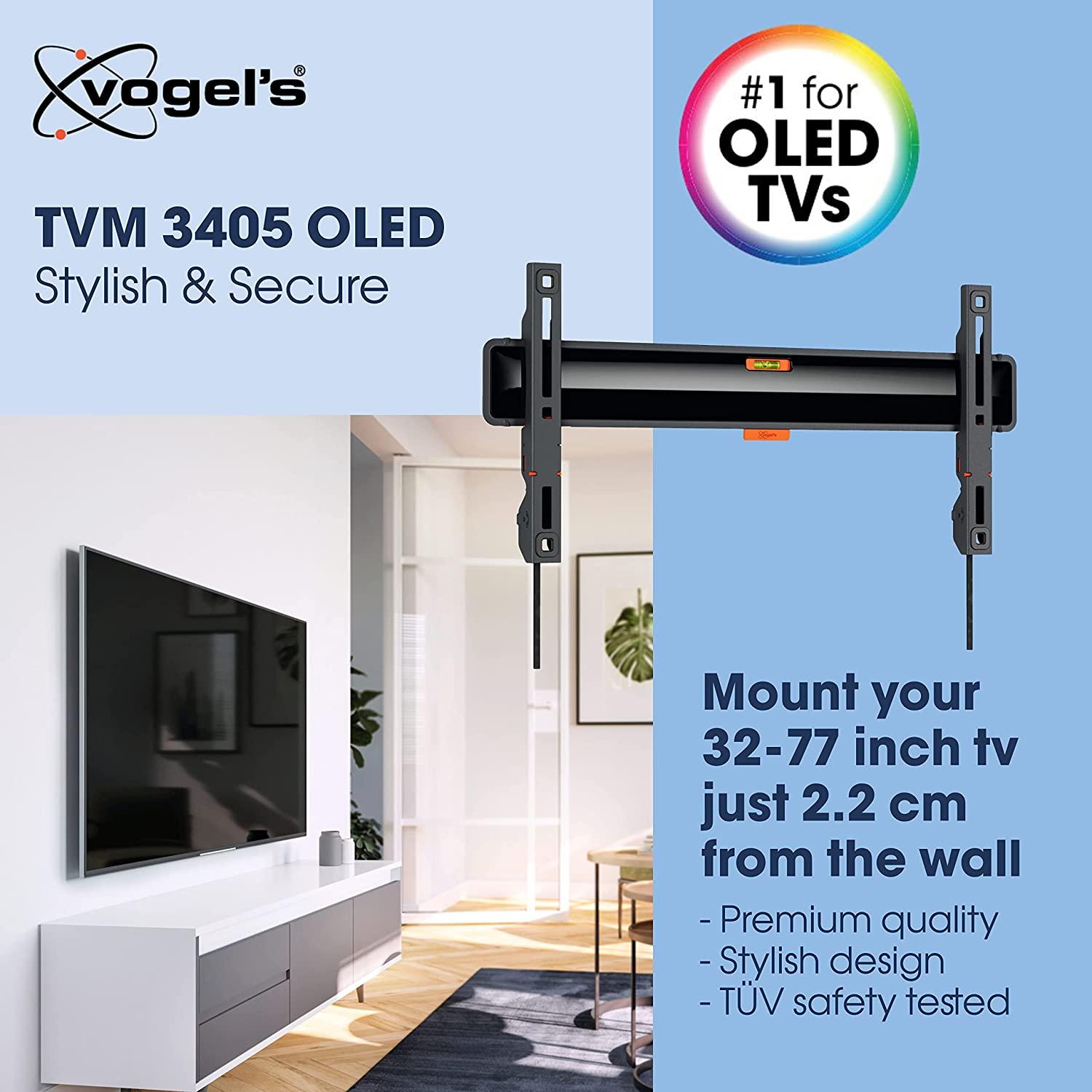 Thumbnail - Vogels TVM 3405 SP (Wand, 77", 50 kg), TV Wandhalterung, Schwarz