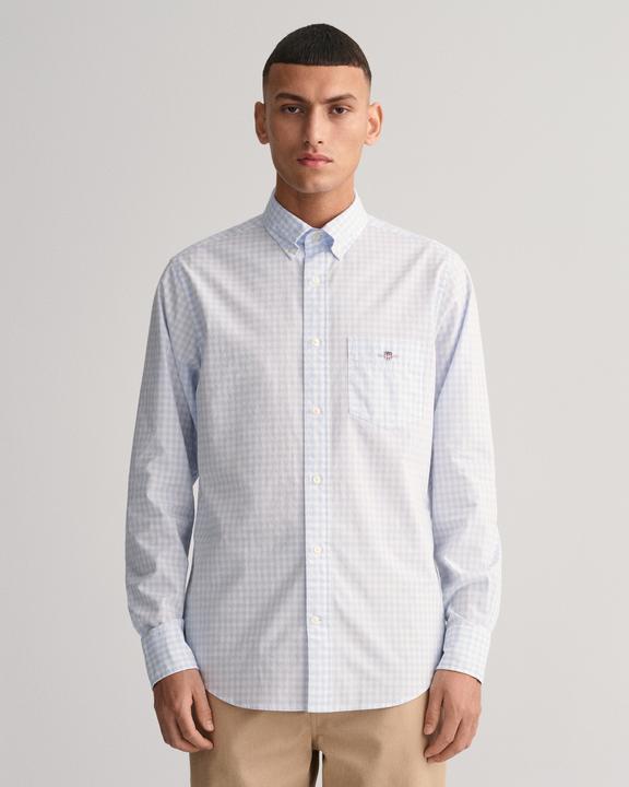 Immagine prodotto GANT camicia classica a maniche lunghe in popeline gingham (XL)