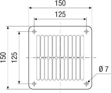 Produktbild Maico Ausblasschutzgitter