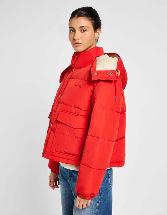 Immagine prodotto Lee Giacca trapuntata con cappuccio Short Puffer (L)