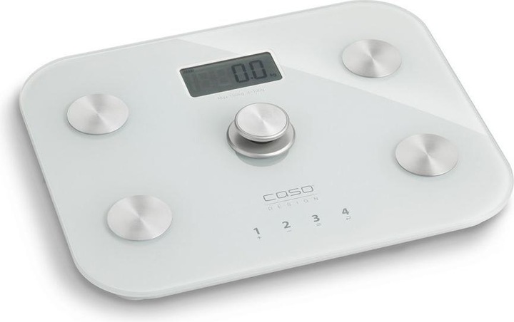 Image du produit Caso | Balance | BodyEnergy Fit | Poids maximum (capacité) 150 kg | Précision 100 g | Blanc (150 kg)