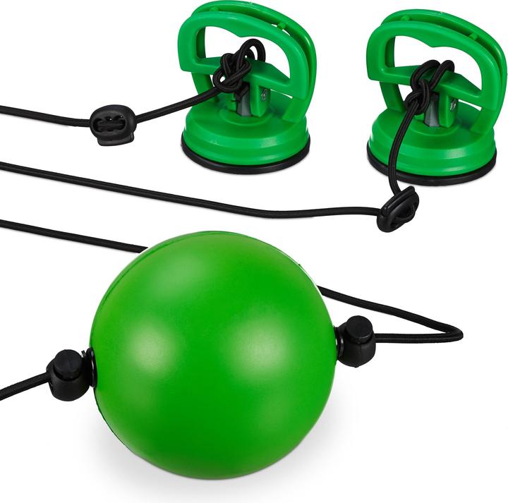 Immagine prodotto Relaxdays Palla riflettente da boxe (9 cm, 0.17 kg)