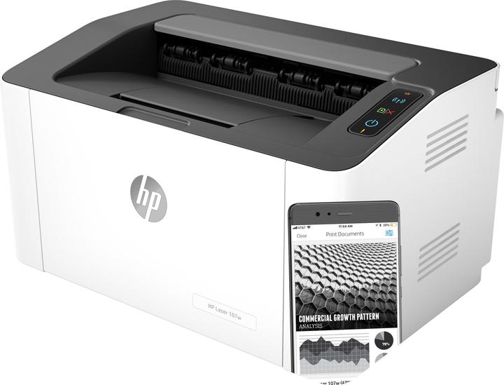 Produktbild HP 107w (Laser, Schwarz-Weiss)