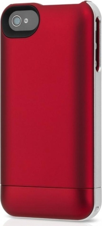 Actual product image mophie Juice Pack Air Rechargeable iPhone 4/4S Cover red (PRODUCT) RED (Apple iPhone 4, G4s)