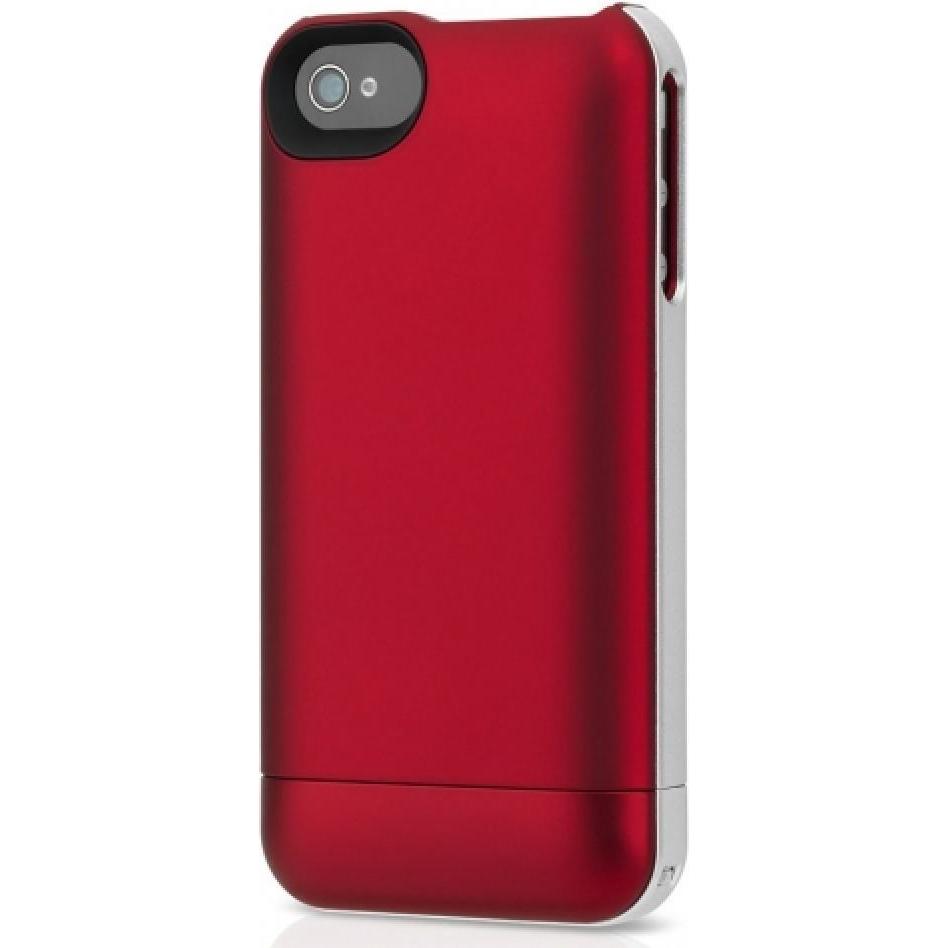 mophie Juice Pack Air Aufladbares iPhone 4/4S Cover rot (PRODUCT) RED (LG G4s, Apple iPhone 4), Smartphone Hülle, Rot