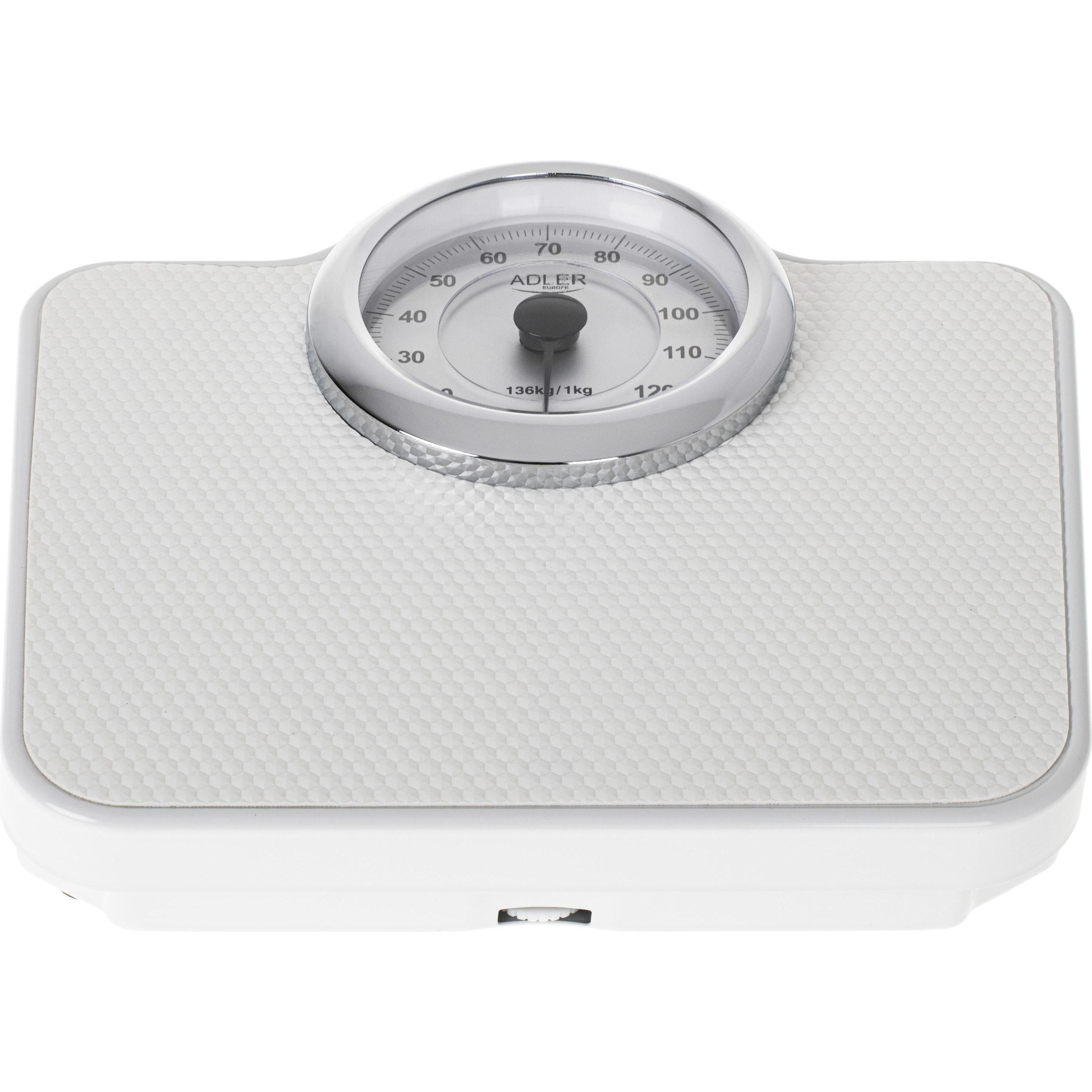 Thumbnail - Adler, Personenwaage, AD 8180 personal scale Rectangle White Mechanical personal scale (136 kg)
