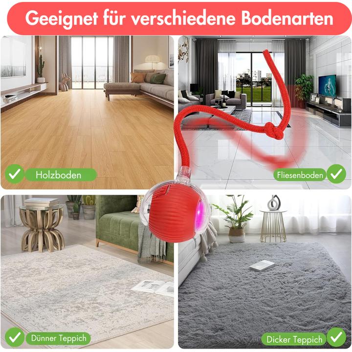 Actual product image Suba Katzenball LED (Cat activity toy)