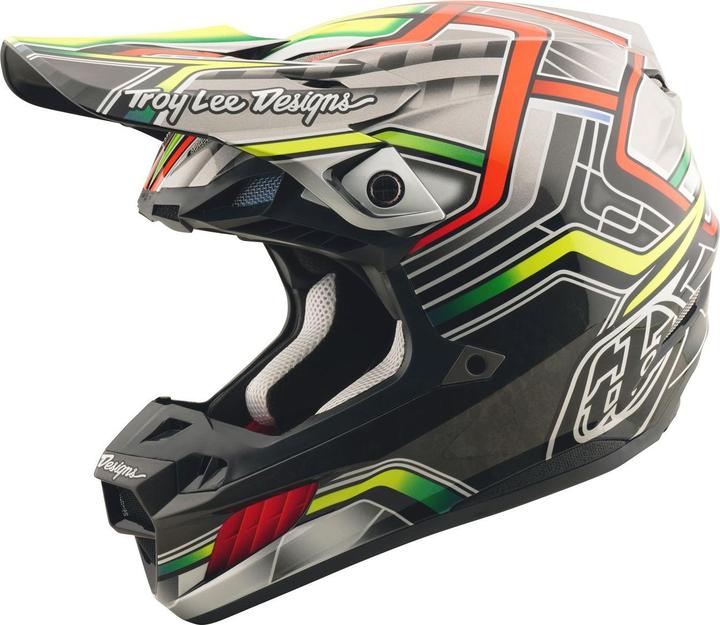 Produktbild Troy Lee Designs SE5 ECE Composite MIPS Helm, Lowrider, gray, S | 55-56cm (56 cm, S)