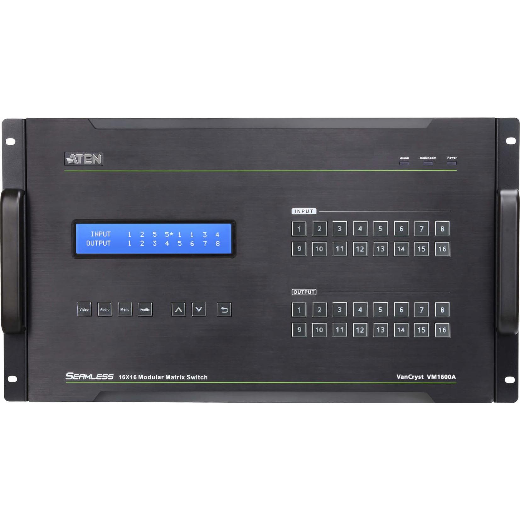 Aten HDMI-Video-Matrix-Switch, KVM Switch, Schwarz