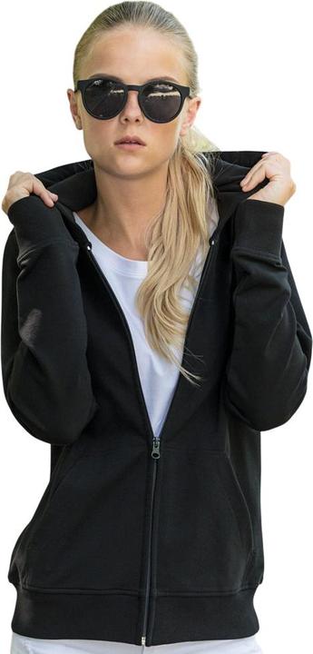 Produktbild Build Your Brand Hoodie mit durchgehendem Reissverschluss (M)