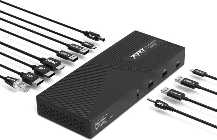 Produktbild Port Designs Triple Docking Station (USB-C, 3 Ports)
