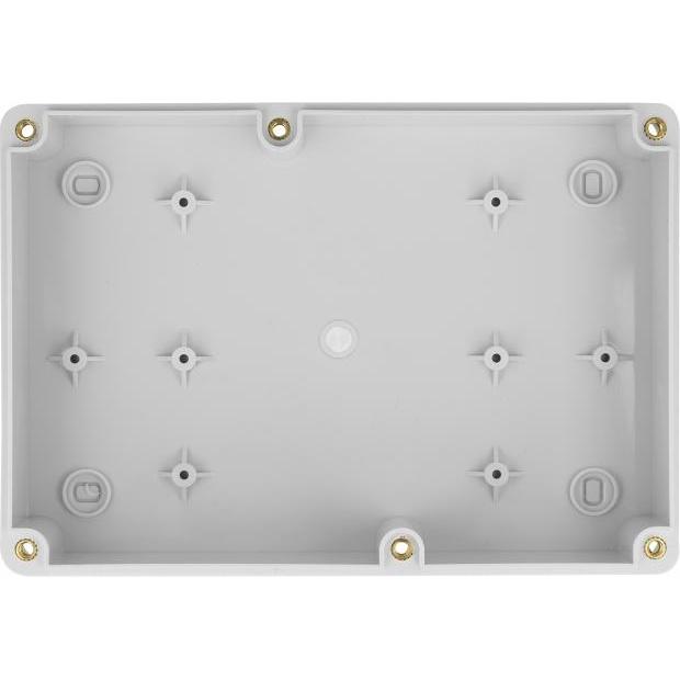 Thumbnail - Delock Installationsgehäuse mit Kabeleinführungen 180 x 125 x 57 mm grau (Kabel), Elektronikzubehör + Gehäuse, Grau