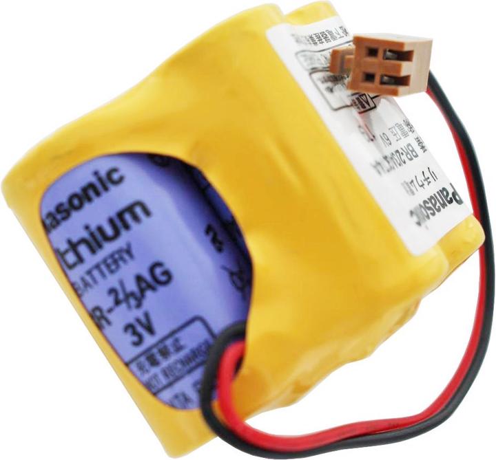 Produktbild Panasonic Batterie CNC BR-2/3AGCT4A, Fanuc A98L-0031-0025, BR-2/3AG (1 Stk., 2400 mAh)