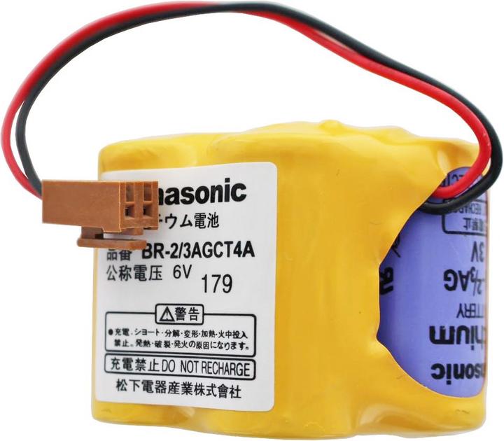 Produktbild Panasonic Batterie CNC BR-2/3AGCT4A, Fanuc A98L-0031-0025, BR-2/3AG (1 Stk., 2400 mAh)