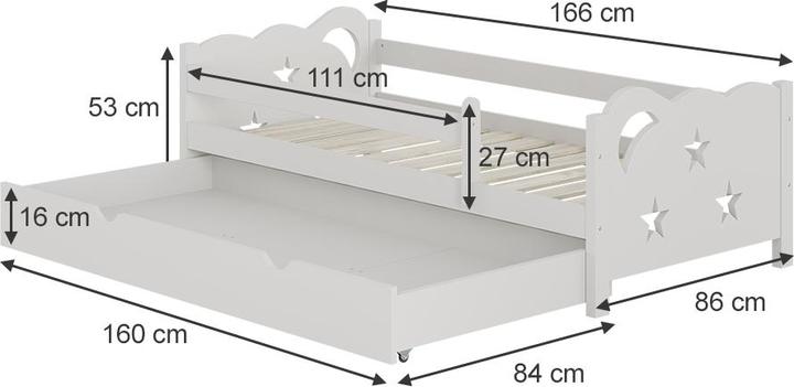 Produktbild VitaliSpa Jessica (80 x 160 cm)