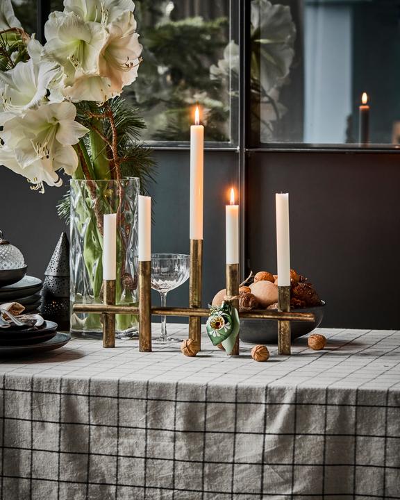 Produktbild House Doctor Candle holder, HDMaxi45, Antique brass finish