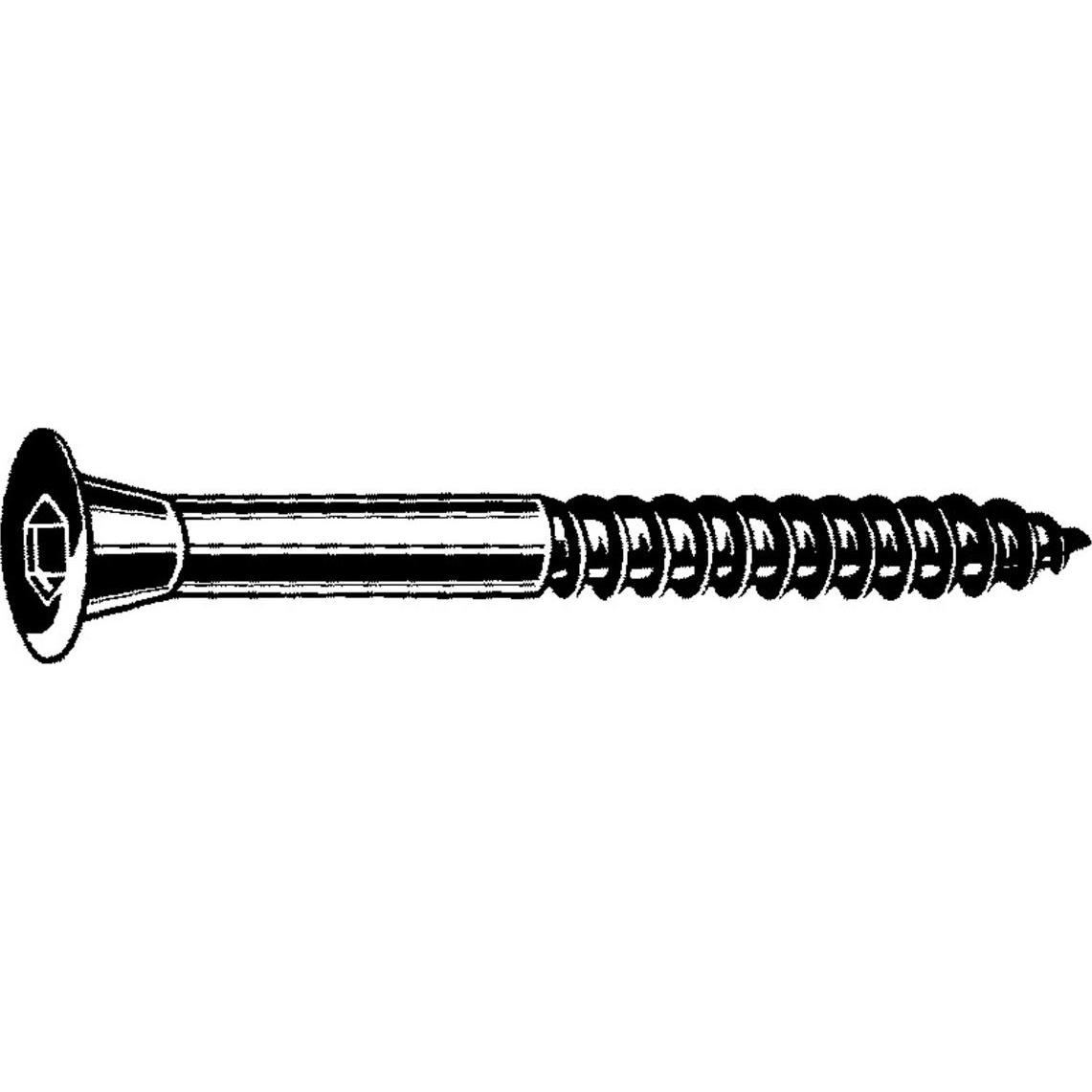 Toproc, Schrauben, Senkholzschrauben TOPSIX (100 Schrauben pro Stück)