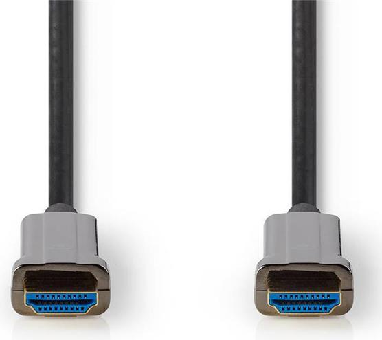 Actual product image Nedis High Speed??HDMI T Cable with Ethernet HDMIT Plug HDMIT Plug 8K@60Hz 48 Gbps 75.0 m run (75 m)