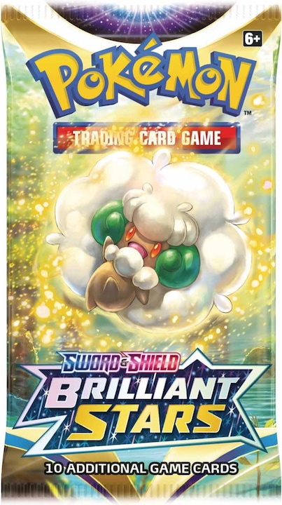 Actual product image Pokémon Brilliant Stars (English, Booster Pack)